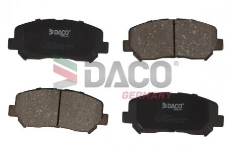 Фото автозапчасти колодки тормозные (передние) Mazda CX-5 11- (Akebono) DACO 322248