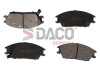 Фото автозапчасти колодки гальмівні перед. HYUNDAI GETZ (TB) 09/02-, ACCENT (LC) 01/00- (Mendo) DACO 323424 (фото 1)