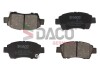 Фото автозапчасти колодки гальмівні TOYOTA YARIS 99-03 DACO 324547 (фото 1)