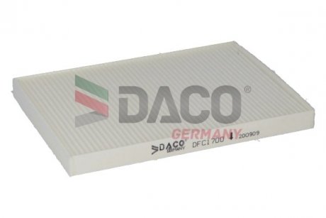 Фильтр салона (248x171x23) (угольный) Hyundai i30 Kia Pro CeeD 06-18 DACO DFC1700