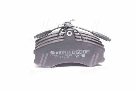 Колодки тормозные дисковые FIAT DUCATO передн. (пр-во) DAFMI / INTELLI D530E (фото 1)
