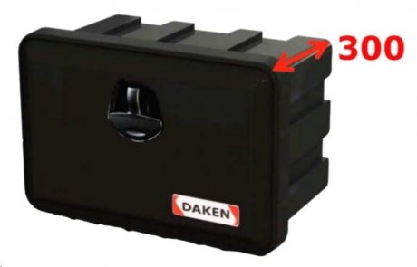 Ящик для інструмента вантажний пластиковий 50x35x30 DAKEN 81100 (фото 1)