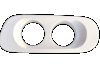 Окуляр протитуманкі ліва DAF CF Euro 5 (1683723, 1650260, 1660611) DANIPARTS DP-DA-091 (фото 1)