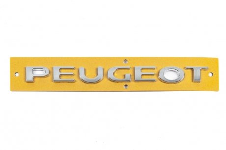 Надпись Peugeot 8665.VF (180мм на 16мм) Davs Auto 8150