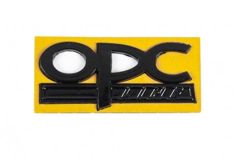 Эмблема OPC Line 32мм на 85 мм (Черный) Davs Auto 8411 (фото 1)
