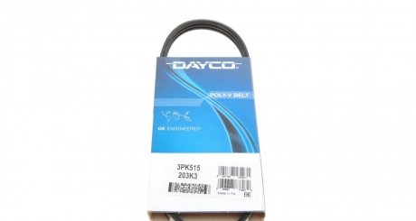 Ремень генератора Daihatsu Sirion 1.0i 98-05 DAYCO 3PK515