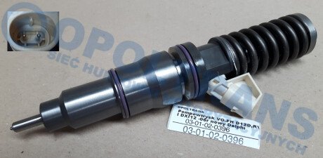 Фото автозапчасти pompowtrysk VO.FH D12D,RVI DXI12 -06r nowy Delphi 0301020396