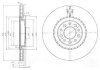 Фото автозапчастини комплект гальмівних дисків (ціна за штуку продаж кратна 2 шт.) передні лівий/правий ALFA ROMEO 159, BRERA, GIULIETTA, SPIDER; CHRYSLER 200; JEEP CHEROKEE 1.4-3.2 09.05- Delphi BG3993 (фото 1)
