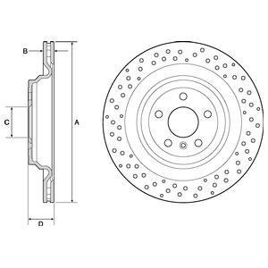 Гальмівний диск Delphi BG4699C