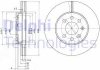 Фото автозапчасти комплект тормозных дисков (цена за шт, продажа кратно 2 шт)передние левый/правый CHEVROLET ASTRA, LACETTI, NUBIRA; DAEWOO NUBIRA 1.4-2.0 04.97- Delphi BG3334 (фото 1)