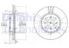Фото автозапчастини комплект гальмівних дисків (ціна за шт, продаж кратно 2 шт) передн Лів/Прав HONDA CIVIC VI 1.8 01.97-02.01 Delphi BG3589 (фото 1)