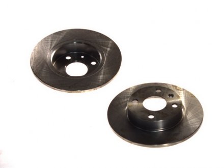 Комплект тормозных дисков (2 шт) задняя левый/правая (с винтами) Delphi BG3771