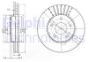 Фото автозапчастини комплект гальмівних дисків (ціна за штуку комплект 2 шт.) передні лівий/правий NISSAN ALMERA TINO, MAXIMA / MAXIMA QX V, PRIMERA, X-TRAIL I 1.6-3.0 03.00- Delphi BG3816 (фото 1)