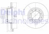 Фото автозапчасти комплект тормозных дисков (цена за штуку, комплект 2 шт.) задние левая/правая LAND ROVER DEFENDER 2.2D-3.5 08.90-02.16 Delphi BG3982C (фото 1)