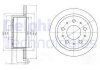 Фото автозапчастини комплект гальмівних дисків (ціна за штуку комплект 2 шт.) задні лівий/правий CITROEN JUMPER; FIAT DUCATO; PEUGEOT BOXER 2.0D-3.0D 04.06- Delphi BG4062 (фото 1)