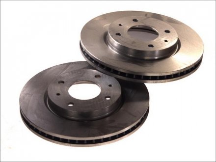 Комплект тормозных дисков (2 шт) передний левый/правый MITSUBISHI GALANT VIII, LANCER VII 1.3-2.5 09.96-12.13 Delphi BG4068 (фото 1)