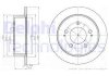Фото автозапчастини комплект гальмівних дисків (ціна за штуку комплект 2 шт.) задні лівий/правий SSANGYONG ACTYON I, ACTYON SPORTS I, ACTYON SPORTS II, KYRON, REXTON / REXTON II, REXTON W / REXTON, RODIUS II 2.0D-3.2 04.02- Delphi BG4220 (фото 1)