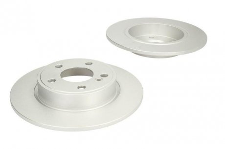 Комплект тормозных дисков (цена за штуку, комплект 2 шт.) задние левая/правая MERCEDES A (W176), B SPORTS TOURER (W246, W242), CLA (C117) 1.5D-2.2D 11.11-03.19 Delphi BG4555C (фото 1)