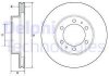Фото автозапчастини комплект гальмівних дисків (ціна за штуку комплект 2 шт.) передні лівий/правий TOYOTA 4 RUNNER IV, FJ CRUISER, FORTUNER, HILUX VII, HILUX VIII 2.4D-4.7 08.02- Delphi BG4557 (фото 1)