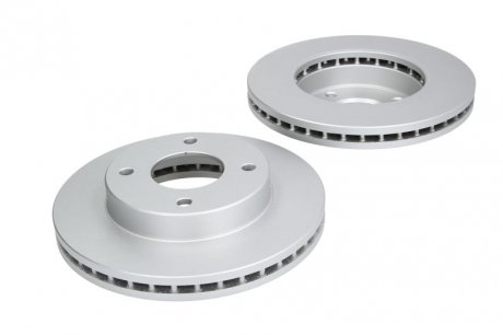 Комплект тормозных дисков (цена за штуку, комплект 2 шт.) передние левая/правая MITSUBISHI LANCER VIII; NISSAN NV200, NV200 / EVALIA 1.5D/1.6/1.8 02.08- Delphi BG4651C (фото 1)