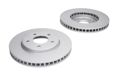 Комплект гальмівних дисків (2 шт.) передні лівий/правий NISSAN LEAF, NV200, NV200 / EVALIA Electric 11.10- Delphi BG4678C (фото 1)