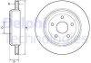 Фото автозапчастини комплект гальмівних дисків (ціна за штуку комплект 2 шт.) задні лівий/правий JEEP GRAND CHEROKEE, GRAND CHEROKEE IV 3.0D-6.4 11.10- Delphi BG4802C (фото 2)