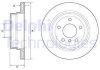Фото автозапчасти комплект тормозных дисков (цена за штуку, комплект 2 шт.) задние левая/правая BMW 1 (E82), 1 (E88) 2.0D 10.07-12.13 Delphi BG4946C (фото 1)