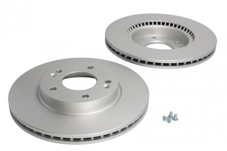 Комплект гальмівних дисків (2 шт.) передні лівий/правий HYUNDAI IONIQ; KIA NIRO 1.6H/Electric 03.16- Delphi BG4955C
