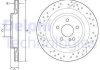 Фото автозапчастини комплект гальмівних дисків (ціна за шт, продаж кратно 2 шт) задня ліва/права MERCEDES A (W176), CLA (C117), CLA SHOOTING BRAKE (X117), GLA (X156), SLC (R172), SLK (R172) 2.0/3.0/5.5 01.12- Delphi BG4958C (фото 1)