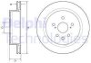 Фото автозапчастини комплект гальмівних дисків (ціна за штуку комплект 2 шт.) задні лівий/правий LEXUS GS, RC 2.5H/3.5H 03.12- Delphi BG4962C (фото 2)