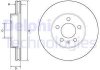 Фото автозапчастини комплект гальмівних дисків (ціна за штуку комплект 2 шт.) передні лівий/правий AUDI A1, A1 CITY CARVER; SEAT ARONA, IBIZA V; SKODA FABIA IV, KAMIQ, SCALA; Volkswagen POLO VI 1.0-2.0 01.17- Delphi BG4963C (фото 1)