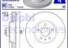 Фото автозапчасти комплект тормозных дисков (цена за штуку, комплект 2 шт.) передние левая/правая VOLVO S60 III, S90 II, V60 II, V90 II 2.0-2.0H 03.16- Delphi BG5000C (фото 1)
