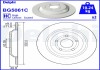 Фото автозапчасти комплект тормозных дисков (цена за штуку, комплект 2 шт.) задние левая/правая VOLVO S60 II, S80 II, V60 I; FORD FOCUS III, FOCUS IV, KUGA III 1.0-2.5H 03.06- Delphi BG5061C (фото 1)