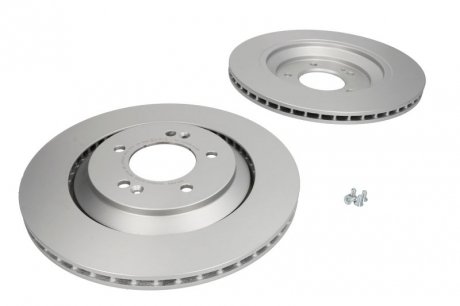 Комплект тормозных дисков (цена за штуку, комплект 2 шт.) задние левая/правая HYUNDAI I30 2.0 07.17- Delphi BG5077C (фото 1)