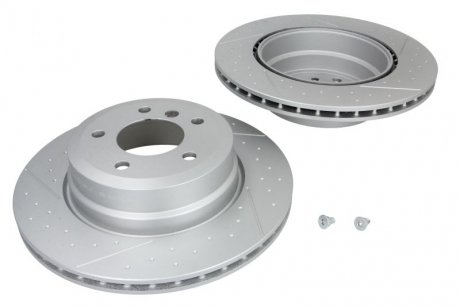 Комплект гальмівних дисків (2 шт.) задні лівий/правий BMW 1 (E82), 1 (E88) 3.0 10.07-12.13 Delphi BG5137C (фото 1)