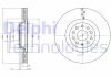 Фото автозапчастини гальмівний диск передній лівий/правий AUDI A3, Q2, Q3; CUPRA FORMENTOR, LEON, LEON SPORTSTOURER; SEAT LEON, LEON SC, LEON ST, TARRACO; SKODA KODIAQ, OCTAVIA II, OCTAVIA III 1.0-3.6 04.06- Delphi BG9109C (фото 1)