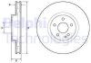 Фото автозапчастини гальмівний диск передній лівий/правий MERCEDES MARCO POLO CAMPER (W447), V (W447), VITO MIXTO (DOUBLE CABIN), VITO TOURER (W447), VITO (W447) 1.7D/2.0D/2.2D 10.14- Delphi BG9174C (фото 2)