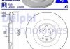 Фото автозапчастини гальмівний диск задній лівий/правий AUDI A6 ALLROAD C8, A6 C8, A7, A8 D5, E-TRON, Q7, Q8; Volkswagen TOUAREG 2.0-Electric 01.15- Delphi BG9339C (фото 1)