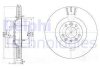 Фото автозапчасти тормозной диск передний левый/правый CITROEN C5 III, C6; PEUGEOT 407, 607 2.0D-3.0D 02.00- Delphi BG9844 (фото 1)