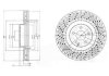 Фото автозапчасти тормозной диск передний левый/правый MERCEDES E T-MODEL (S211), E (W211), S (C216), S (W221), S (W222, V222, X222), SL (R230), SLC (R172), SLK (R172) 3.0-5.5 06.02- Delphi BG9878 (фото 1)