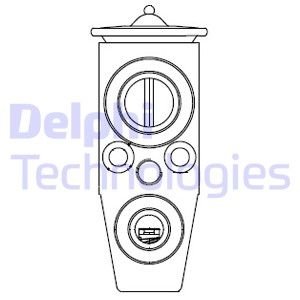 Клапан кондиціонера Delphi CB1008V (фото 1)