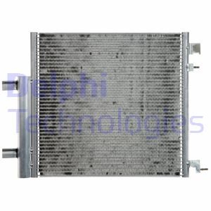 Радиатор кондиционера (с осушителем) CHEVROLET SPARK 1.0-1.2LPG 03.10- Delphi CF20220 (фото 1)
