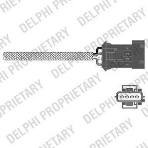 Лямбда-зонд Delphi ES2034112B1 (фото 1)