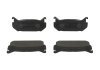 Комплект тормозных колодок задних FORD USA PROBE I, PROBE II; MAZDA 626 III, 626 IV, MX-6, XEDOS 6 1.6-3.0 11.87-10.99 Delphi LP0802 (фото 1)