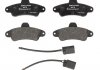 Фото автозапчасти комплект тормозных колодок задних FORD MONDEO I, MONDEO II 1.6-2.5 02.93-09.00 Delphi LP0853 (фото 1)