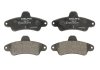 Фото автозапчасти комплект тормозных колодок задних FORD MONDEO I, MONDEO II 1.6-2.5 02.93-09.00 Delphi LP1242 (фото 1)