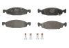 Фото автозапчасти комплект тормозных колодок передний JEEP CHEROKEE, GRAND CHEROKEE I, GRAND CHEROKEE II 2.7D-4.7 09.91-09.05 Delphi LP1557 (фото 1)