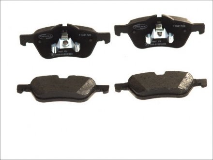 Комплект тормозных колодок передний MINI (R50, R53), (R52) 1.4D/1.6 06.01-07.08 Delphi LP1657