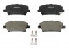Комплект тормозных колодок передний HONDA CIVIC VIII 1.3-2.2D 09.05- Delphi LP1970 (фото 3)