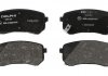 Комплект тормозных колодок задних HYUNDAI I10 I; KIA PICANTO I, PICANTO II 1.0-1.2 04.04-12.17 Delphi LP1976 (фото 3)